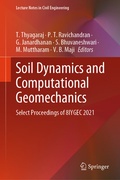 Cover: Soil Dynamics and Computational Geomechanics - Springer