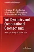 Cover: Soil Dynamics and Computational Geomechanics - Springer Nature Switzerland AG
