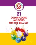 Cover: 21 Color-coded melodies for Bell Set - Blurb
