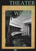 Cover: Theaterbauwissen - JOVIS