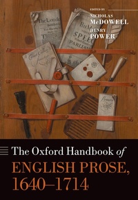 Abbildung von: The Oxford Handbook of English Prose, 1640-1714 - OUP eBook
