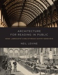 Cover: Architecture for Reading in Public - Yale University Press