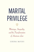 Cover: Marital Privilege - Yale University Press