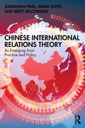 Cover: Chinese International Relations Theory - Routledge