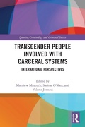 Cover: Transgender People Involved with Carceral Systems - Routledge