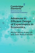 Cover: Advances in Efficient Design of Experiments in Economics - Cambridge University Press