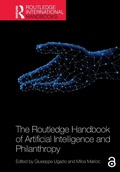 Cover: The Routledge Handbook of Artificial Intelligence and Philanthropy - Routledge