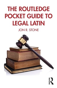 Abbildung von: The Routledge Pocket Guide to Legal Latin - Routledge