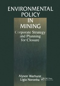 Cover: Environmental Policy in Mining - CRC Press