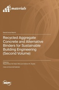 Cover: Recycled Aggregate Concrete and Alternative Binders for Sustainable Building Engineering (Second Volume) - MDPI AG