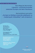 Cover: Literatur- und Kulturtransfer zwischen Europa und dem Kaukasus - Maurer, Hans J