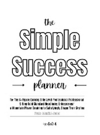 Enlarge image Cover: The Simple Success Planner - I Am Jasmine Jones