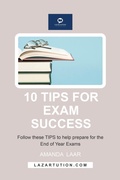 Cover: Exam Study Tips - Amanda Lazar