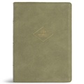 Cover: CSB Women's Study Bible, Sage Suedesoft Leathertouch - Holman Bible Publishers