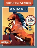 Cover: Sticker by Number Animals - Parragon