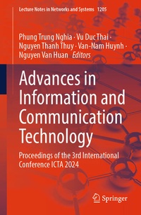 Enlarge image Cover: Advances in Information and Communication Technology - Springer