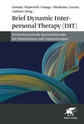 Cover: Brief Dynamic Interpersonal Therapy (DIT) - Klett-Cotta