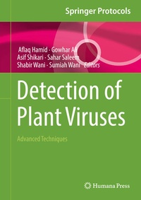 Enlarge image Cover: Detection of Plant Viruses - Humana