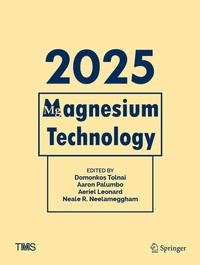 Enlarge image Cover: Magnesium Technology 2025 - Springer