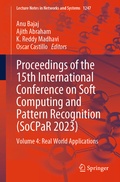 Cover: Proceedings of the 15th International Conference on Soft Computing and Pattern Recognition (SoCPaR 2023) - Springer