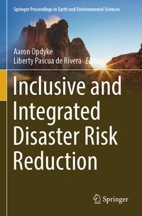 Enlarge image Cover: Inclusive and Integrated Disaster Risk Reduction - Springer