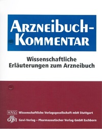Enlarge image Cover: Arzneibuch-Kommentar - Wissenschaftliche Verlagsgesellschaft
