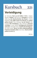 Cover: Kursbuch 221 - Kursbuch Kulturstiftung gGmbH