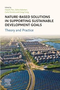 Cover: Nature-Based Solutions in Supporting Sustainable Development Goals - Elsevier