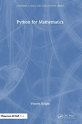 Cover: Python for Mathematics - Chapman & Hall/CRC