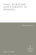 Cover: Time, Duration and Eternity in Spinoza - Edinburgh University Press