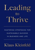 Cover: Leading to Thrive - Houndstooth Press