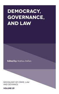 Enlarge image Cover: Democracy, Governance, and Law - Emerald Publishing Limited