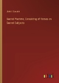 Cover: Sacred Pastime, Consisting of Verses on Sacred Subjects - Outlook Verlag