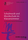 Cover: Schulmusik und Musikschule im Klassenzimmer - Georg Olms Verlag