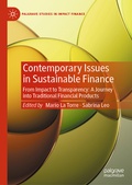 Bild: Contemporary Issues in Sustainable Finance - Palgrave Macmillan