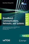 Cover: Broadband Communications, Networks, and Systems - Springer