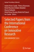 Cover: Selected Papers from the International Conference on Innovative Research - Springer