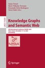 Cover: Knowledge Graphs and Semantic Web - Springer
