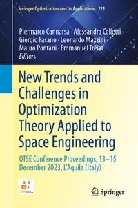 Abbildung von: New Trends and Challenges in Optimization Theory Applied to Space Engineering - Springer