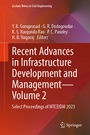 Cover: Recent Advances in Infrastructure Development and Management - Volume 2 - Springer Nature Switzerland AG