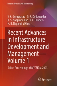 Abbildung von: Recent Advances in Infrastructure Development and Management - Volume 1 - Springer