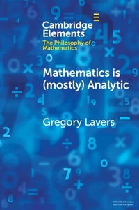 Abbildung von: Mathematics is (mostly) Analytic - Cambridge University Press