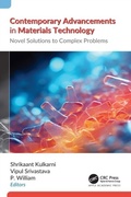 Cover: Contemporary Advancements in Materials Technology - Apple Academic Press Inc.
