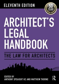 Abbildung von: Architect's Legal Handbook - Routledge