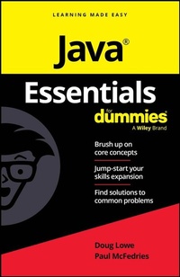 Enlarge image Cover: Java Essentials For Dummies - Wiley
