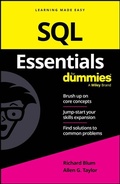 Cover: SQL Essentials For Dummies - Wiley