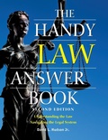 Cover: The Handy Law Answer Book - Visible Ink Press