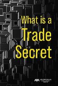 Abbildung von: What is a Trade Secret - American Bar Association