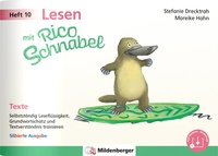 Abbildung von: Lesen mit Rico Schnabel, Heft 10: Texte - silbierte Ausgabe - Mildenberger Verlag GmbH