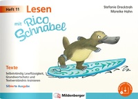 Abbildung von: Lesen mit Rico Schnabel, Heft 11: Texte - silbierte Ausgabe - Mildenberger Verlag GmbH